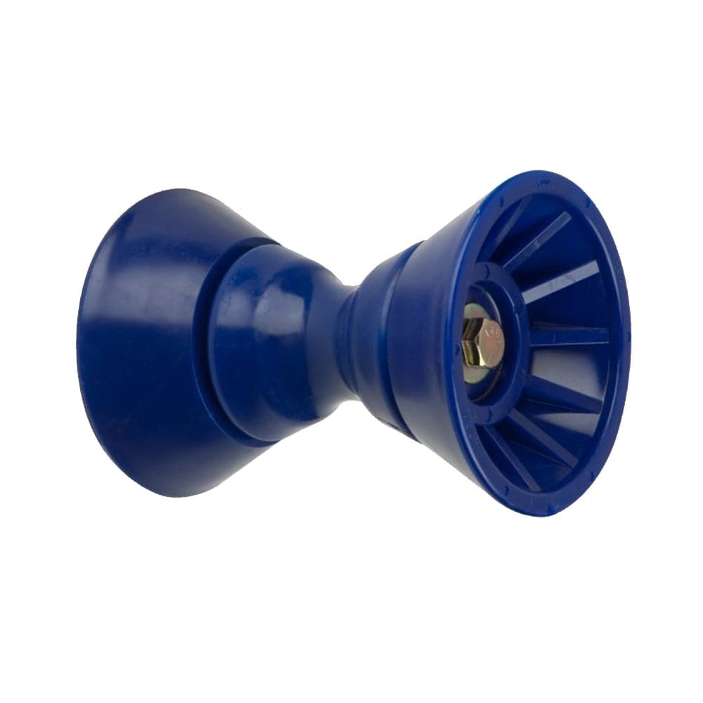 C.E. Smith 4" Bow Bell Roller Assembly - Blue TPR [29331] - Twin Screws Marine Service