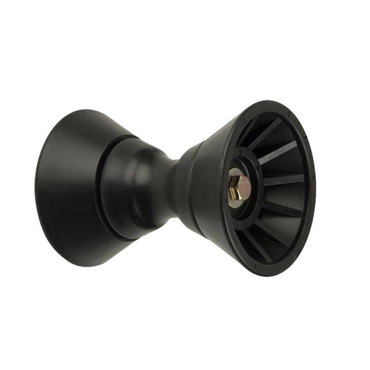 C.E. Smith 4" Bow Bell Roller Assembly - Black TPR [29333] - Twin Screws Marine Service