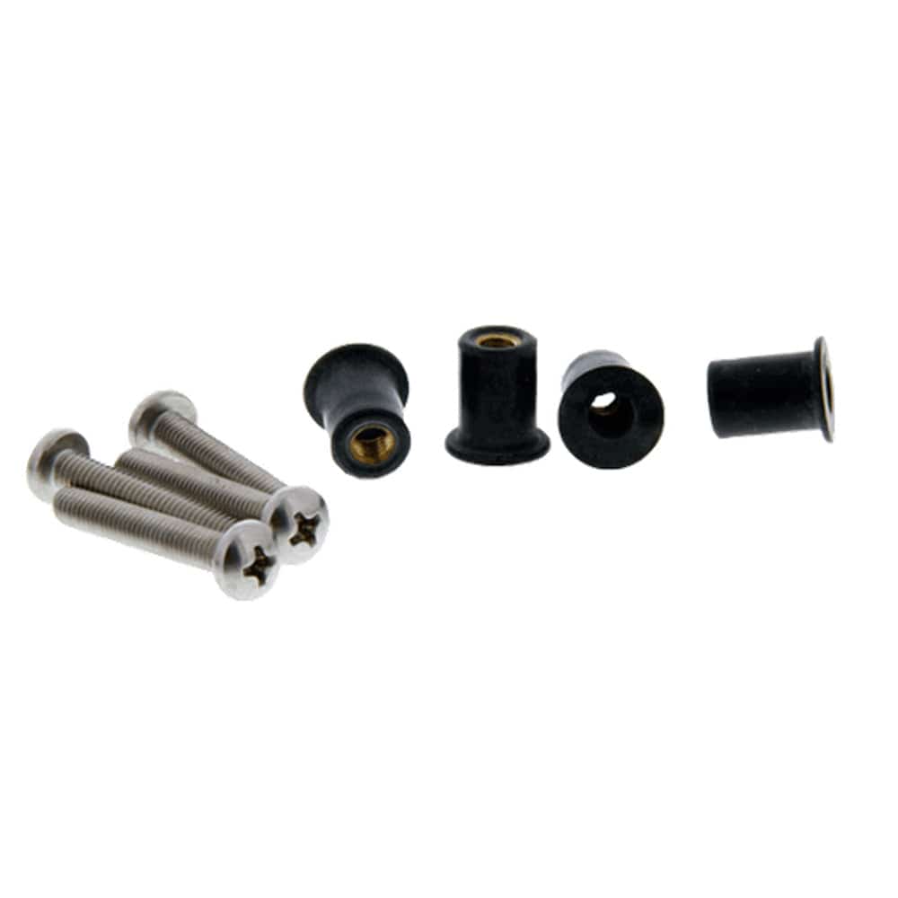 Scotty 133-4 Well Nut Mounting Kit - 4 Pack [133-4] - Twin Screws Marine Service