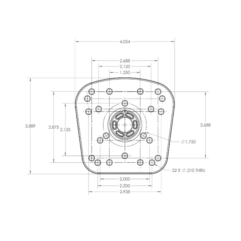 Scotty 368 Universal Sounder Mount [368] - Twin Screws Marine Service