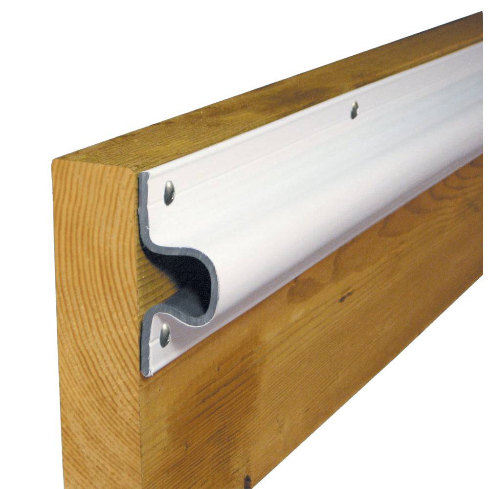 Dock Edge "C" Guard PVC Dock Profile - (4) 6' Sections - White [1133-F] - Twin Screws Marine Service