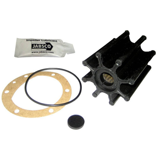 Jabsco Impeller Kit - 8 Blade - Neoprene - 2-9/16" Diameter x 3" W, 5/8" Shaft Diameter [17018-0001-P] - Twin Screws Marine Service