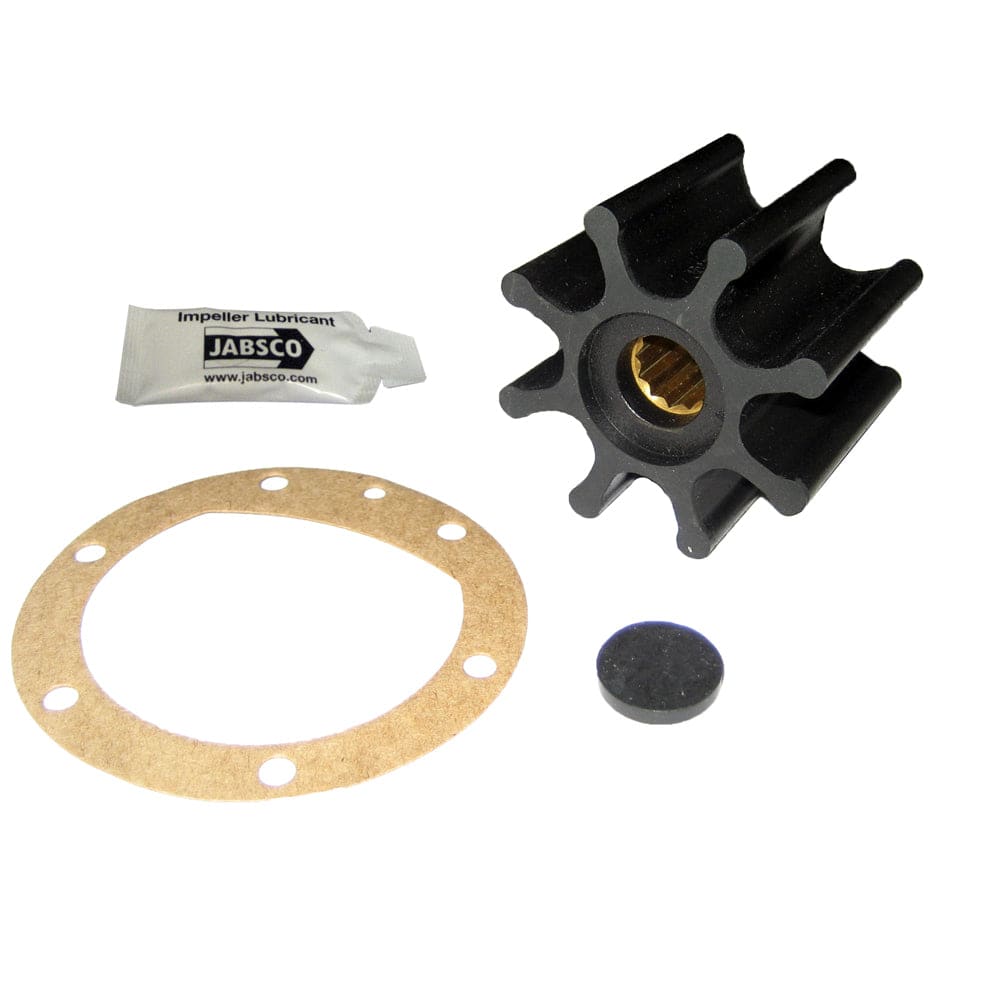 Jabsco Impeller Kit - 8 Blade - Nitrile - 2-9/16" Diameter - Spline Drive [920-0003-P] - Twin Screws Marine Service