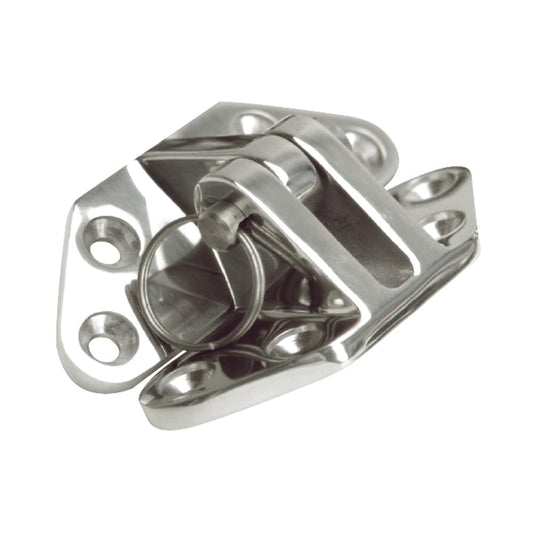 Whitecap Angled Base Hatch Hinge - 316 Stainless Steel - 3" x 2-1/2" [6211C] - Twin Screws Marine Service