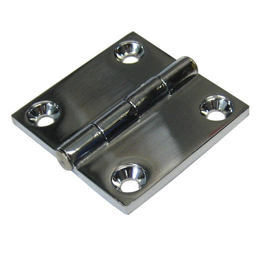 Whitecap Butt Hinge - CP/Zamac - 2" x 2" [S-1497] - Twin Screws Marine Service