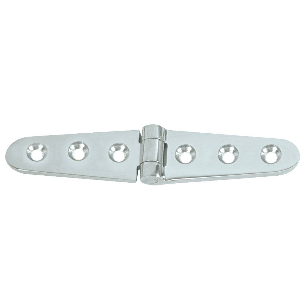 Whitecap Strap Hinge - 316 Stainless Steel - 6" x 1" [6026] - Twin Screws Marine Service