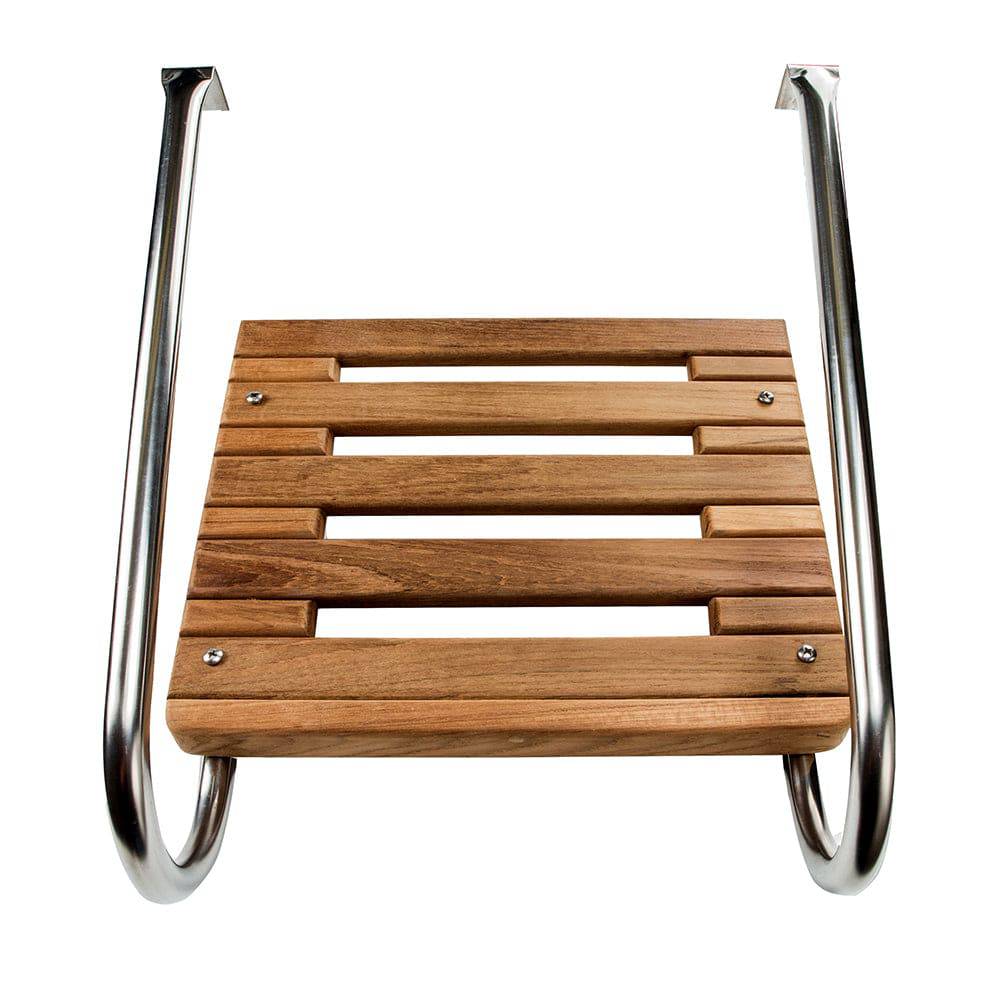 Whitecap Teak Swim Platform f/Inboard/Outboard Motors [60901] - Twin Screws Marine Service
