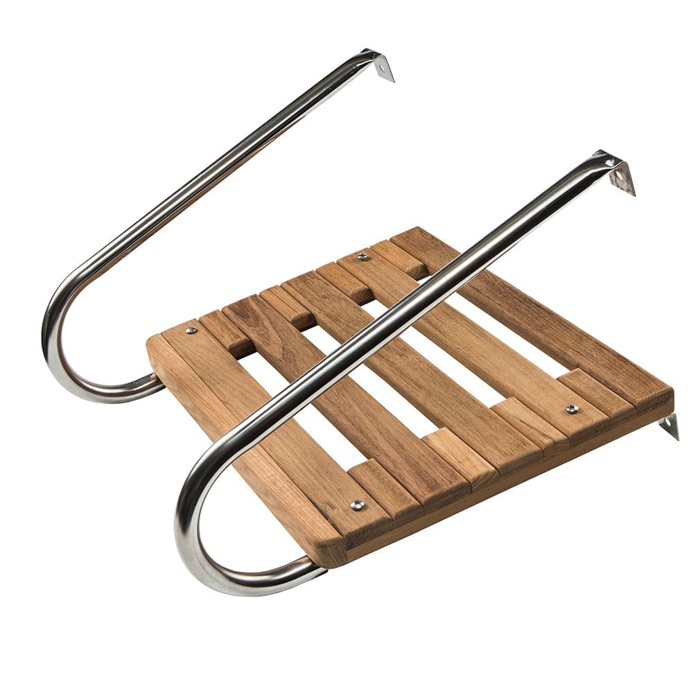 Whitecap Teak Swim Platform f/Inboard/Outboard Motors [60901] - Twin Screws Marine Service