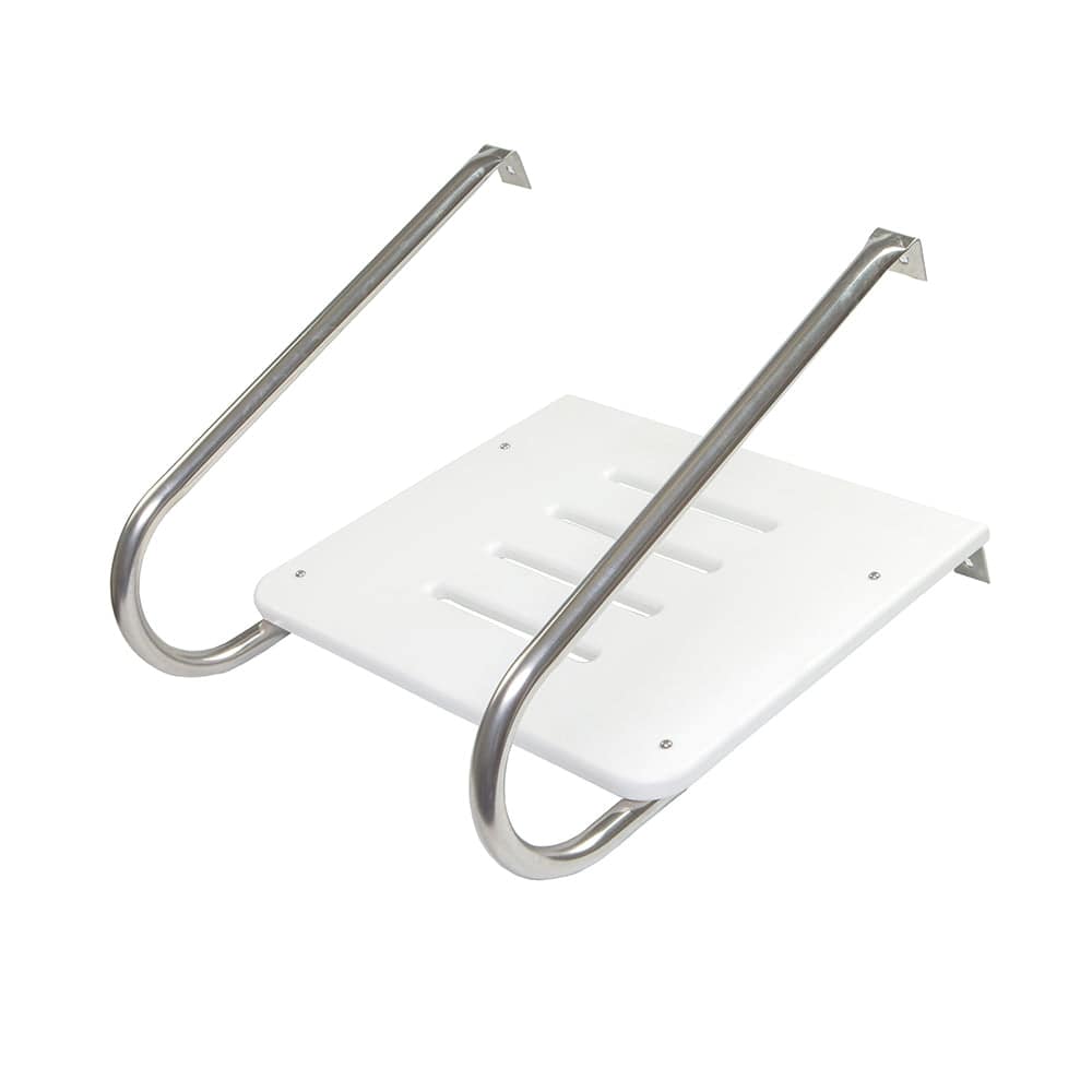 Whitecap White Poly Swim Platform f/Inboard/Outboard Motors [67901] - Twin Screws Marine Service