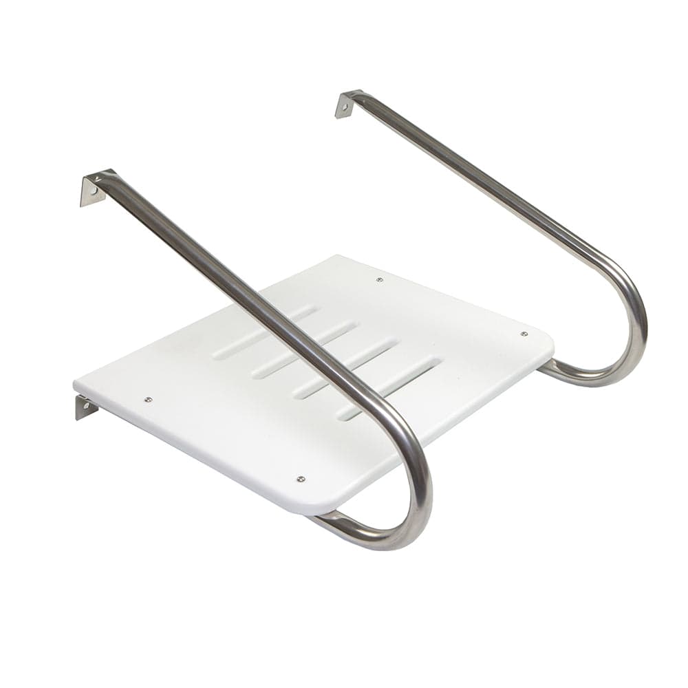Whitecap White Poly Swim Platform f/Inboard/Outboard Motors [67901] - Twin Screws Marine Service