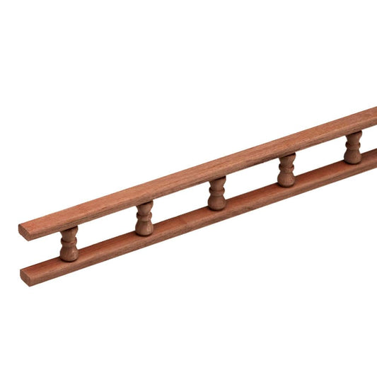 Whitecap Teak Standard Pin Rail - 5' [60705] - Twin Screws Marine Service