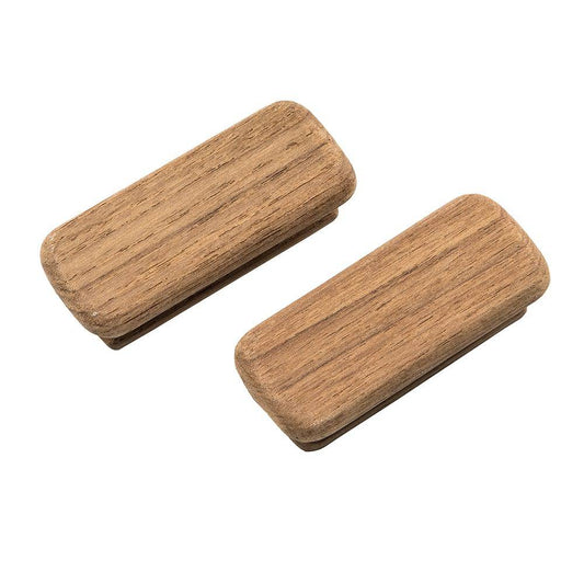 Whitecap Teak Rectangular Drawer Knob - 2-3/4"L - 2 Pack [60131-A] - Twin Screws Marine Service