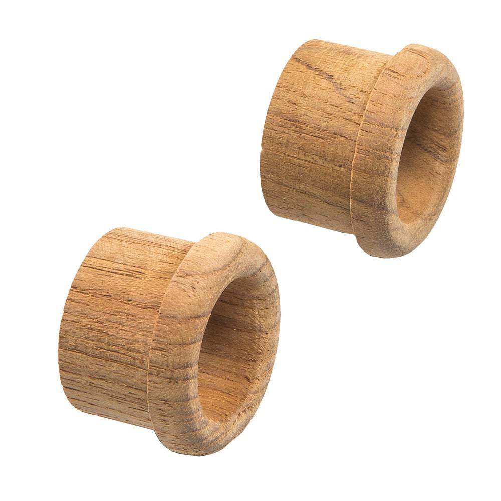 Whitecap Teak Finger Pull - 5/8" Barrel Length - 2 Pack [60145-A] - Twin Screws Marine Service