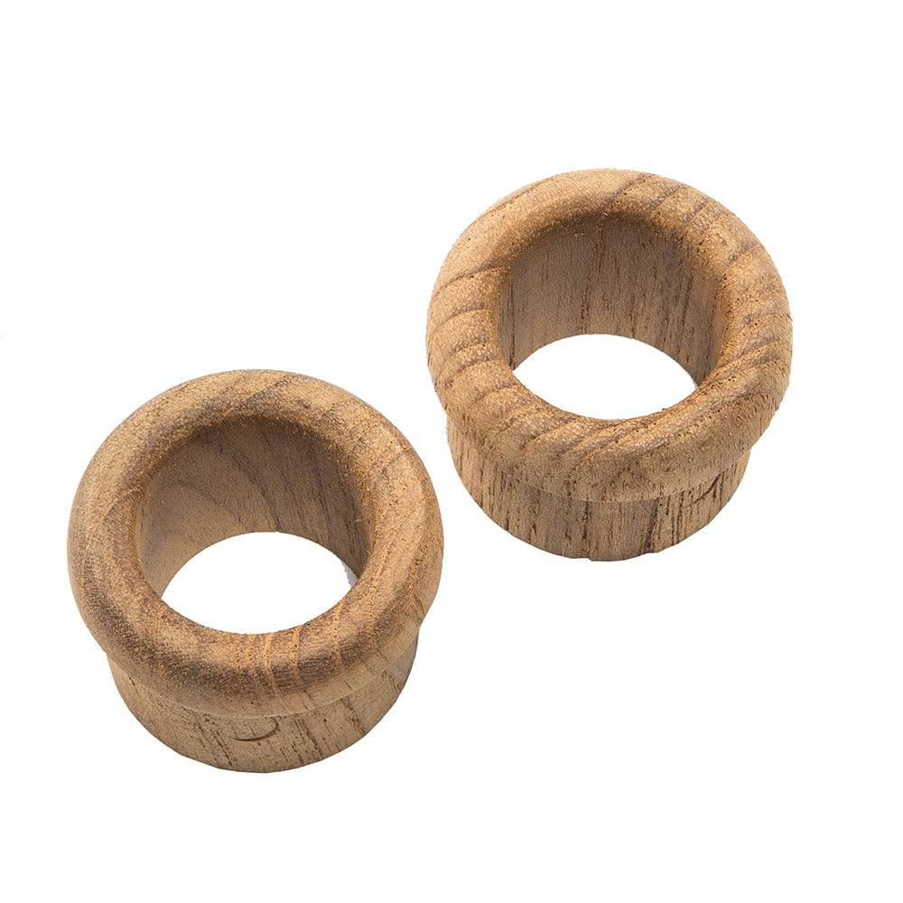 Whitecap Teak Finger Pull - 5/8" Barrel Length - 2 Pack [60145-A] - Twin Screws Marine Service