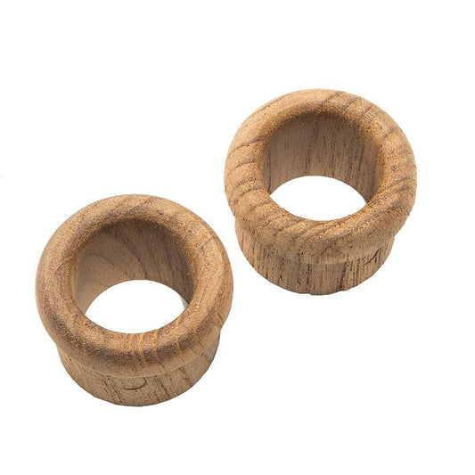 Whitecap Teak Finger Pull - 5/8" Barrel Length - 2 Pack [60145-A] - Twin Screws Marine Service