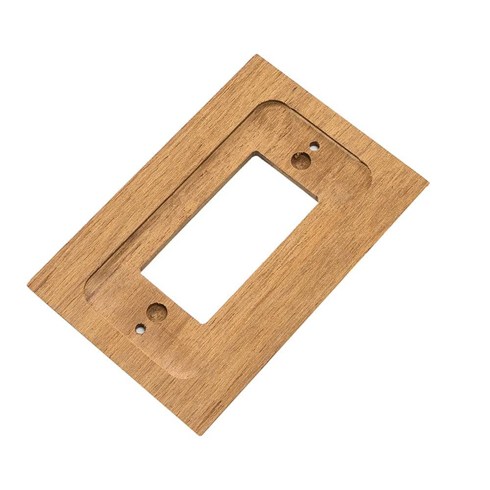 Whitecap Teak Ground Fault Outlet Cover/Receptacle Plate [60171] - Twin Screws Marine Service