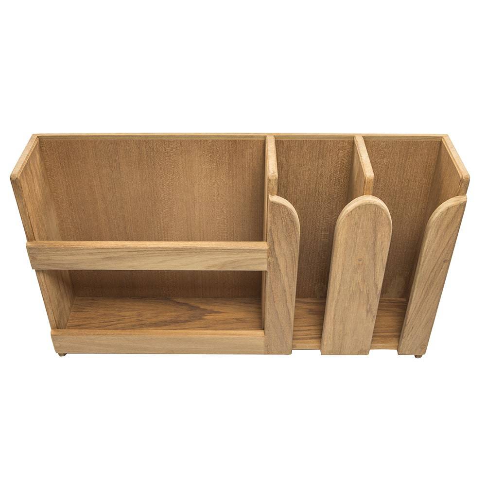 Whitecap Teak Dish/Cup Holder [62406] - Twin Screws Marine Service