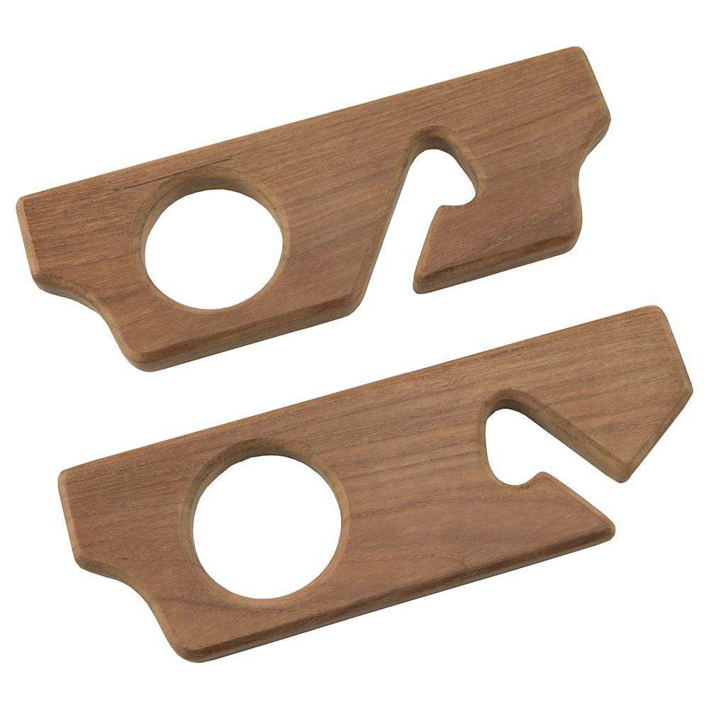 Whitecap Teak Two-Rod Storage Rack - Pair [60610] - Twin Screws Marine Service