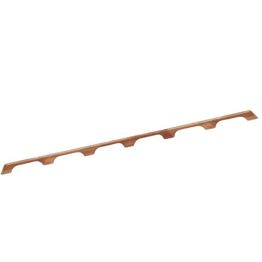 Whitecap Teak Handrail - 6 Loops - 63"L [60110] - Twin Screws Marine Service