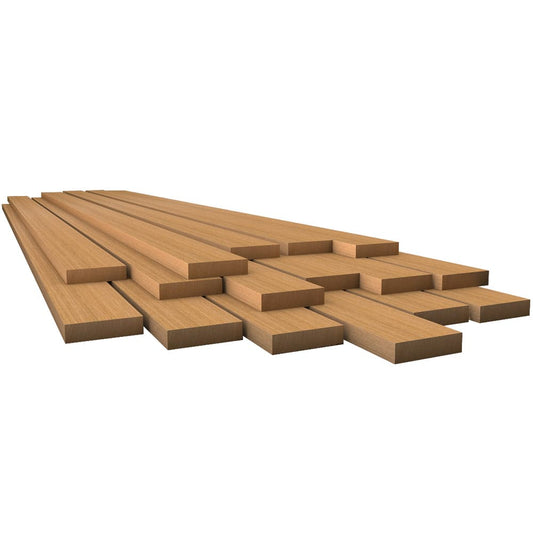 Whitecap Teak Lumber - 1/2" x 1-3/4" x 36" [60812] - Twin Screws Marine Service