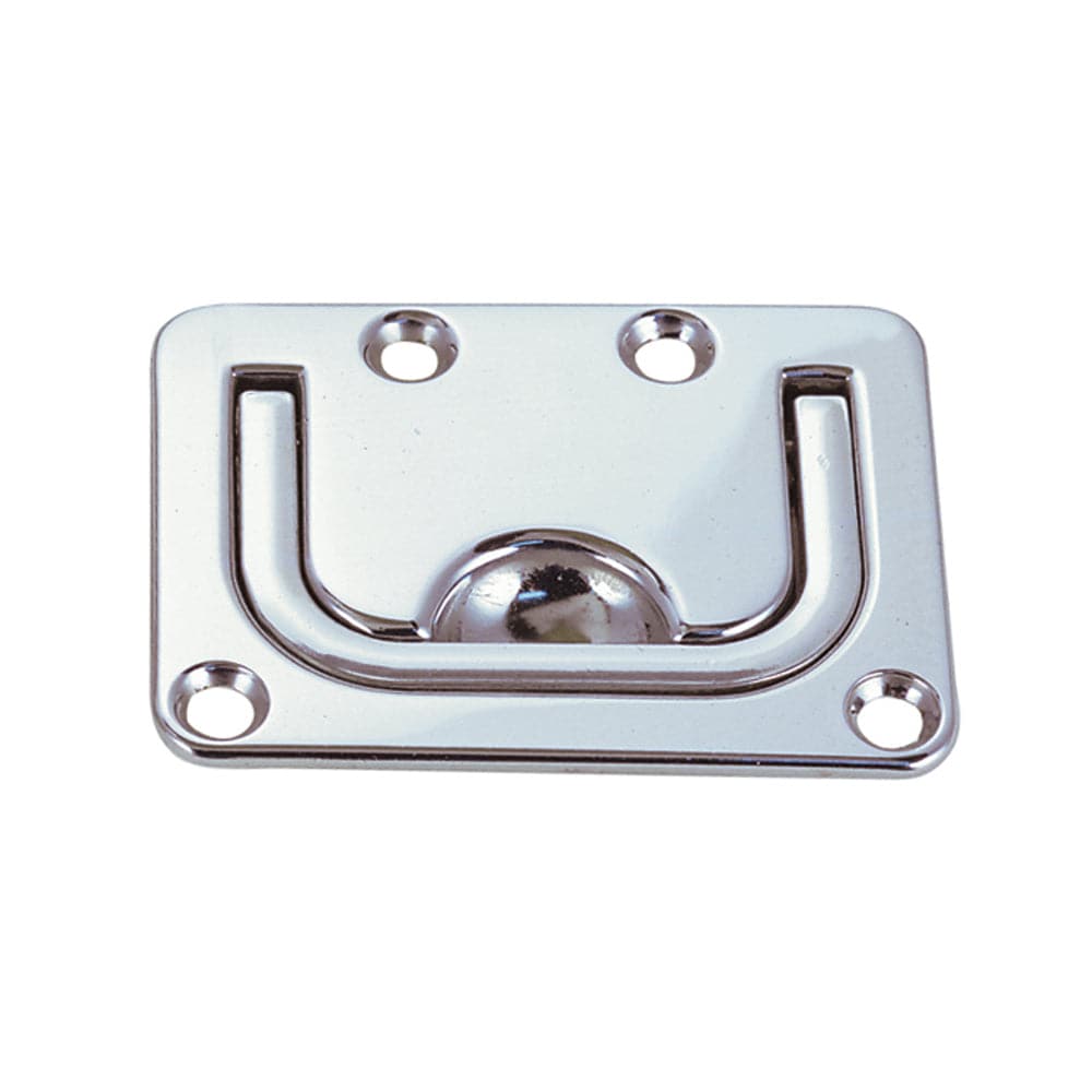 Perko Flush Lifting Handle - Chrome Plated Zinc - 3" x 2-1/4" [1220DP0CHR] - Twin Screws Marine Service