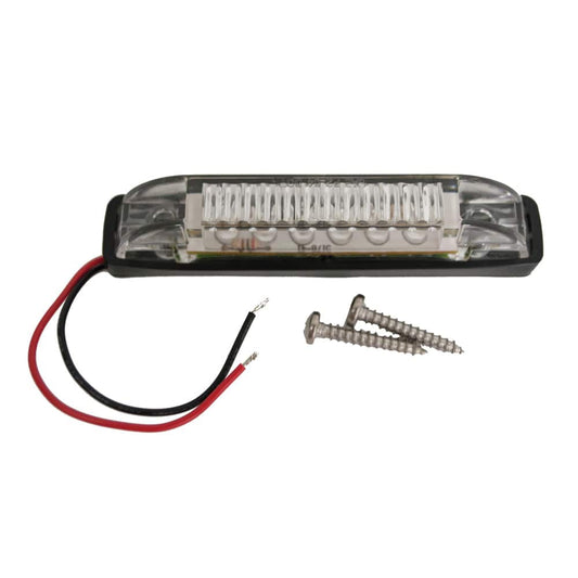 Attwood 4" LED Utility Courtesy Light - 12V [6355W7] - Twin Screws Marine Service