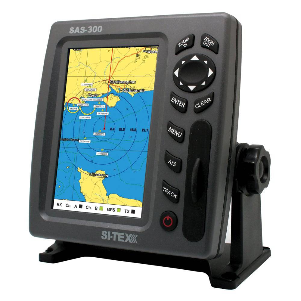 SI-TEX SAS-300 AIS Class B Transceiver - Display Only f/Use w/Existing AIS [SAS-300-3] - Twin Screws Marine Service
