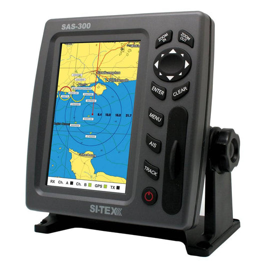 SI-TEX SAS-300 AIS Class B Transceiver - Display Only f/Use w/Existing AIS [SAS-300-3] - Twin Screws Marine Service