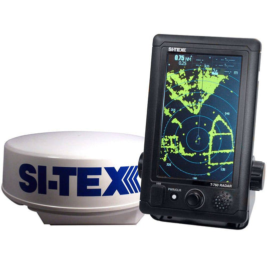 SI-TEX T-760 Compact Color Radar w/4kW 18" Dome - 7" Touchscreen [T-760] - Twin Screws Marine Service