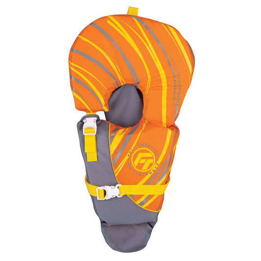 Full Throttle Baby-Safe Vest - Infant to 30lbs - Orange/Grey [104000-200-000-14] - Twin Screws Marine Service