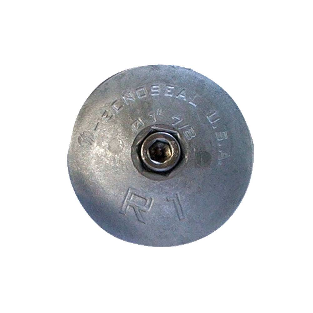 Tecnoseal R1 Rudder Anode - Zinc - 1-7/8" Diameter [R1] - Twin Screws Marine Service