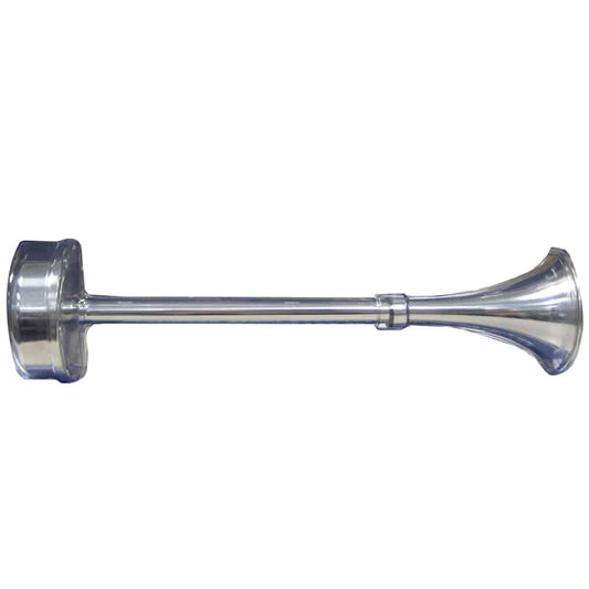 Schmitt Marine Standard Single Trumpet Horn - 12V - Stainless Exterior [10025] - Twin Screws Marine Service