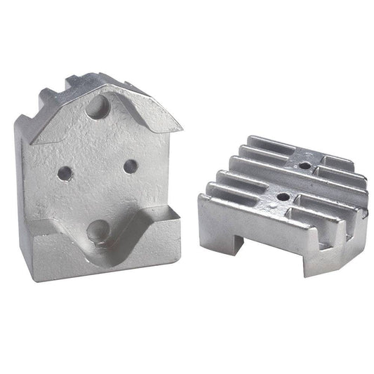 Tecnoseal Gimbal Block Anode - Zinc Finned [00806] - Twin Screws Marine Service
