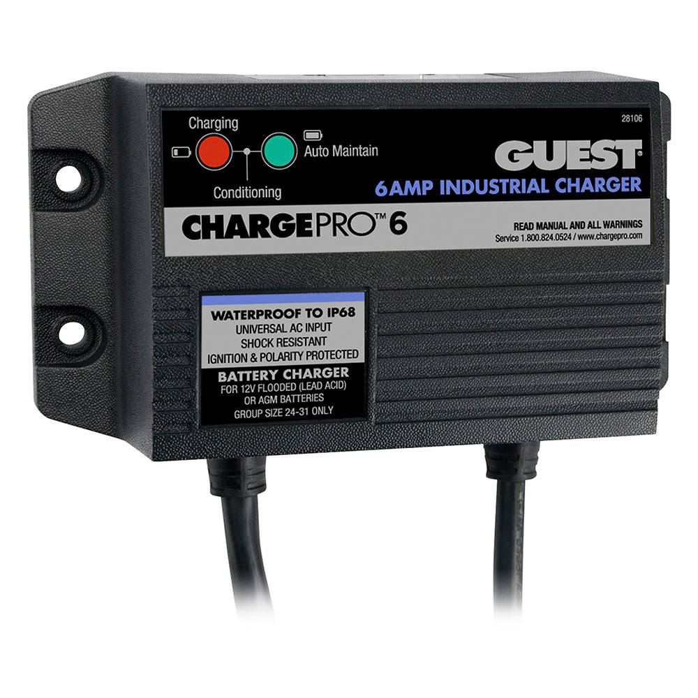 Guest 6A/12V 1 Bank 120V Input On-Board Battery Charger [28106] - Twin Screws Marine Service