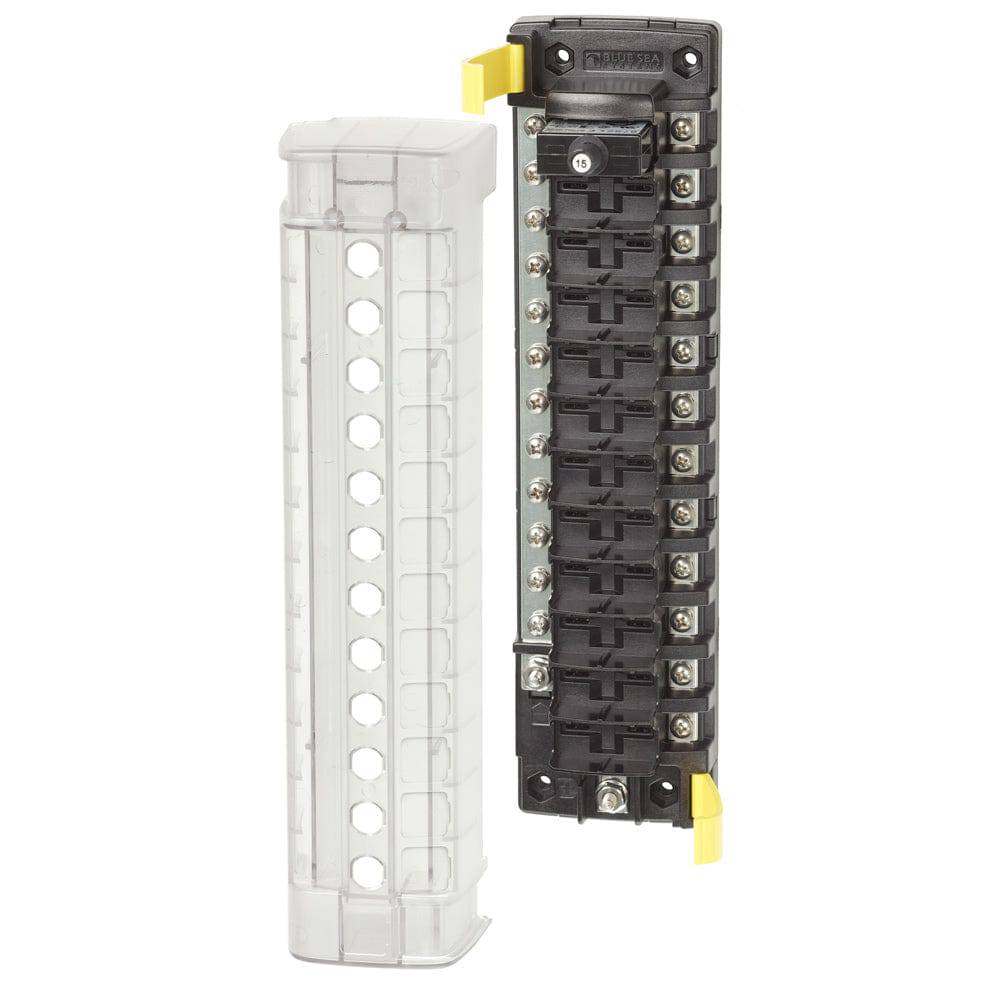Blue Sea 5054 ST CLB Circuit Breaker Block - 12 Position w/Negative Bus [5054] - Twin Screws Marine Service