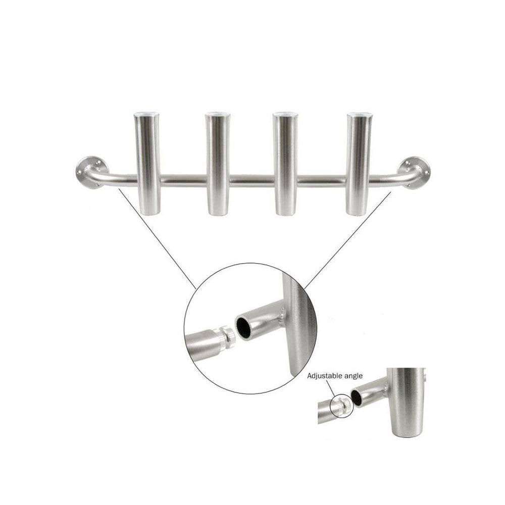 TACO 4-Rod Transom Mount Rod Rack [F31-3504BSA-1] - Twin Screws Marine Service