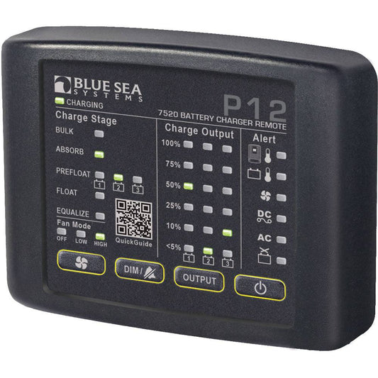 Blue Sea 7520 P12 LED Remote f/Battery Chargers [7520] - Twin Screws Marine Service