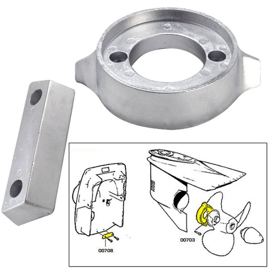 Tecnoseal Anode Kit w/Hardware - Volvo 290 - Magnesium [20705MG] - Twin Screws Marine Service