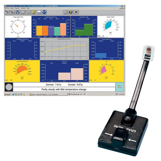 Davis WeatherLink Windows - Serial Port f/Vantage Vue & Pro2 Series [6510SER] - Twin Screws Marine Service