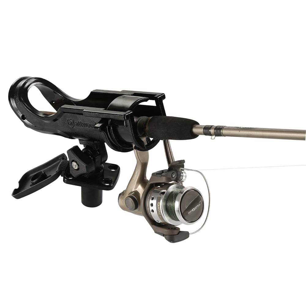 Attwood Heavy Duty Adjustable Rod Holder w/Flush Mount [5014-4] - Twin Screws Marine Service