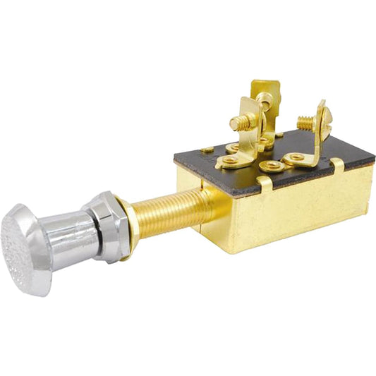Attwood Push/Pull Switch - Three-Position - Off/On/On [7594-3] - Twin Screws Marine Service