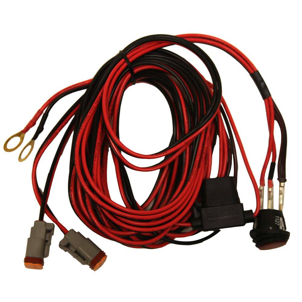 RIGID Industries Wire Harness f/Dually Pair [40195] - Twin Screws Marine Service