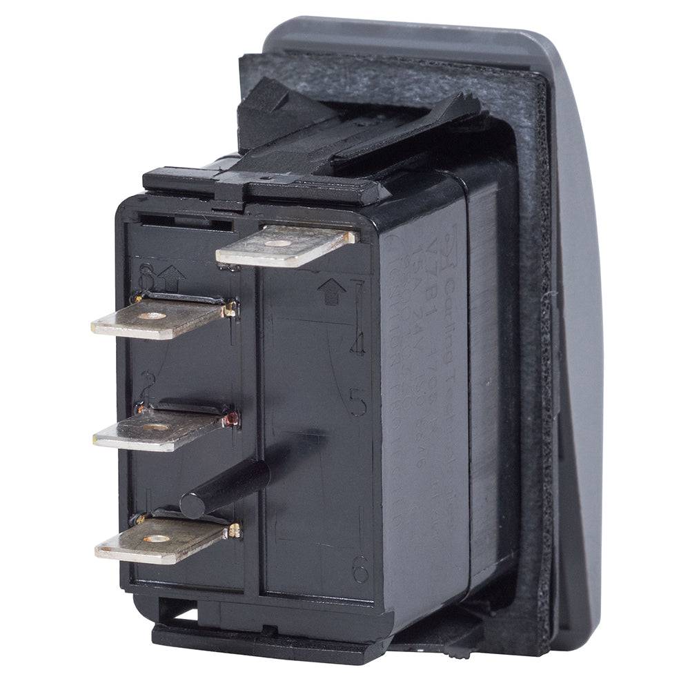 Blue Sea 7944 Contura III Switch SPDT - (ON)-OFF-ON - Gray [7944] - Twin Screws Marine Service