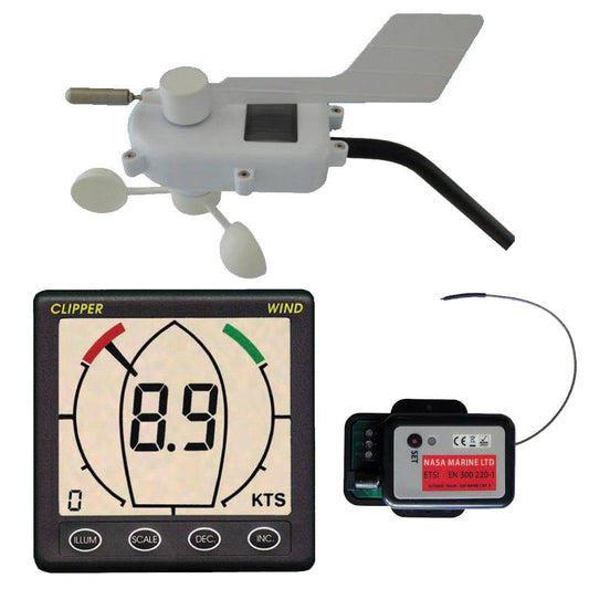 Clipper Wireless Wind System Complete w/Display [CL-WWS] - Twin Screws Marine Service