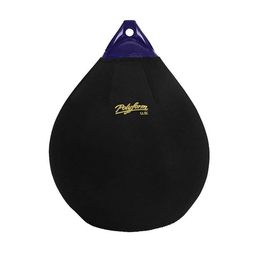 Polyform Fender Cover f/A-1 Fender - Black [EFC-A1] - Twin Screws Marine Service