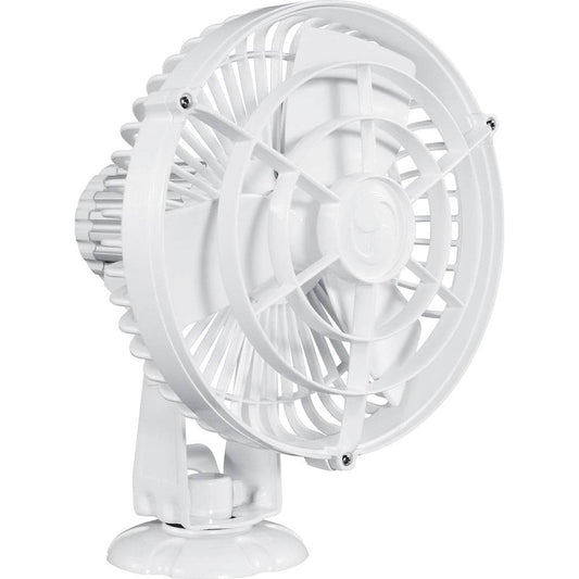 SEEKR by Caframo Kona 817 12V 3-Speed 7" Waterproof Fan - White [817CAWBX] - Twin Screws Marine Service