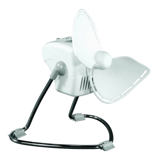 SEEKR by Caframo Chinook 707 120V AC 2-Speed 7" Fan - White [707CHWBX] - Twin Screws Marine Service