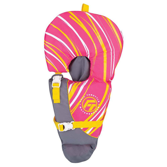 Full Throttle Baby-Safe Life Vest - Infant to 30lbs - Pink [104000-105-000-15] - Twin Screws Marine Service
