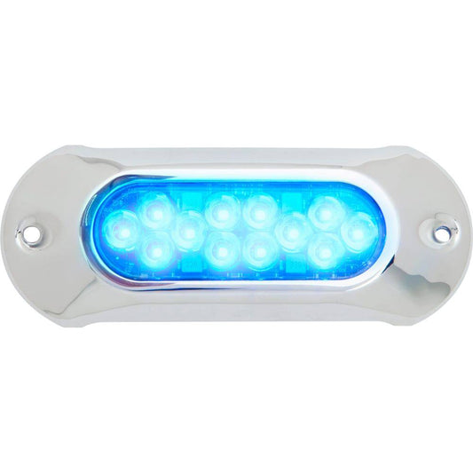 Attwood Light Armor Underwater LED Light - 12 LEDs - Blue [65UW12B-7] - Twin Screws Marine Service