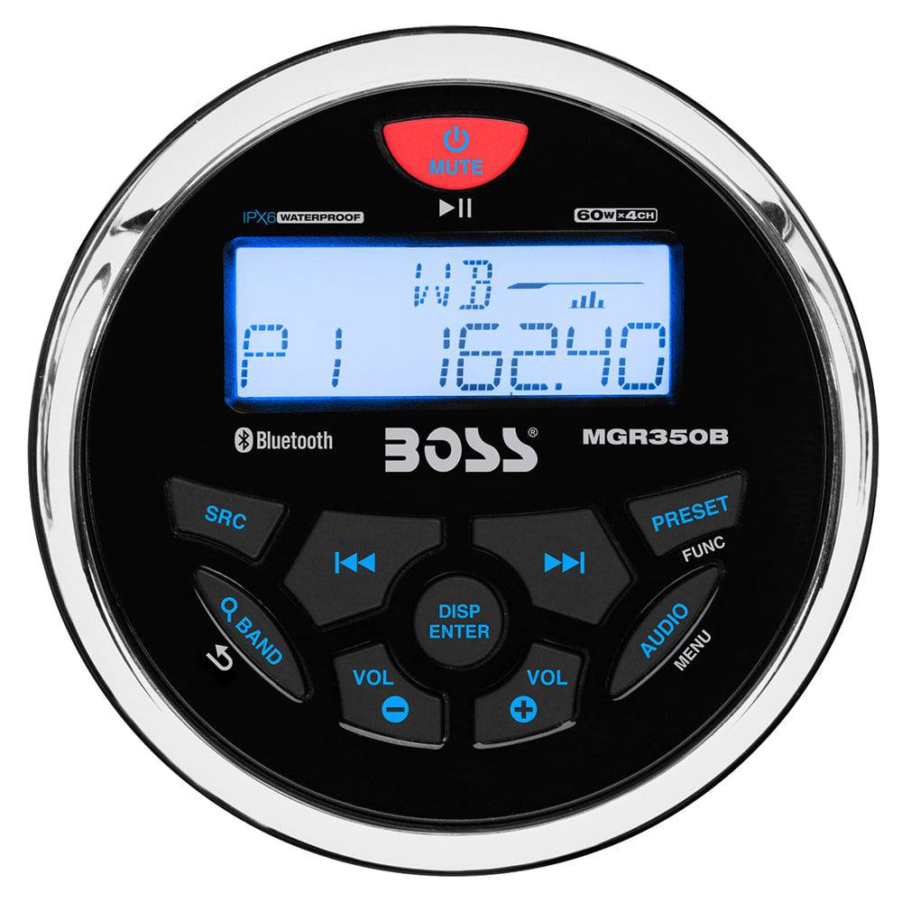 Boss Audio MGR350B Marine Stereo w/AM/FM/BT/USB [MGR350B] - Twin Screws Marine Service